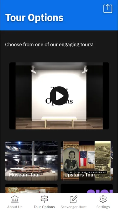 Zrzuty ekranu CSS Neuse Museum Tours