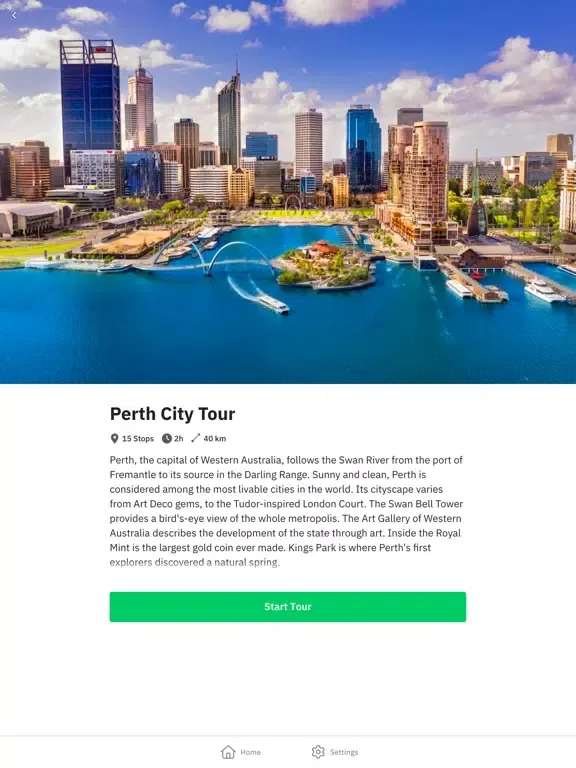Ảnh chụp màn hình của Pinnacle Travel Group iPad 