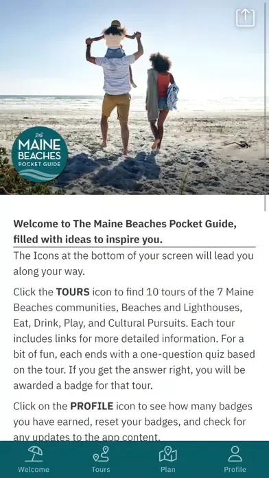 Capturas de tela do The Maine Beaches Pocket Guide
