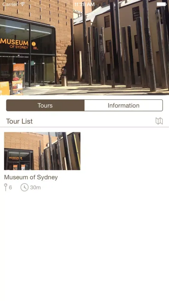 Capturas de tela do UTS Ideas in History