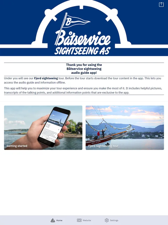 Zrzuty ekranu Oslo fjord guide iPad 