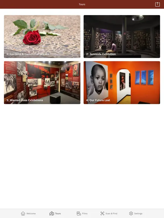 ภาพหน้าจอของ Kigali Genocide Memorial iPad 