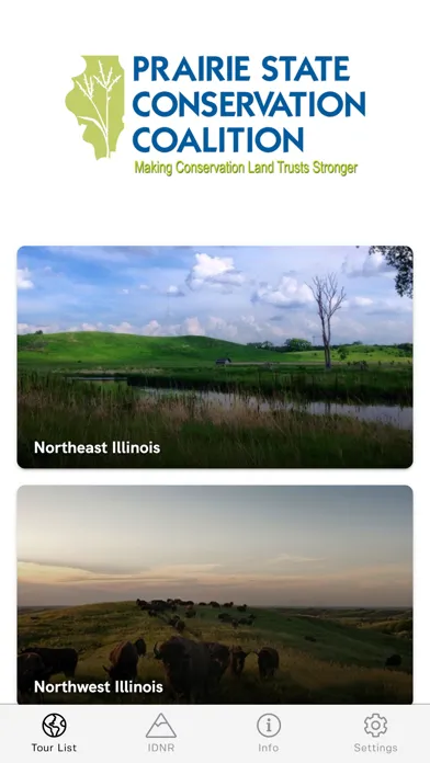 Prairie State Hike App سکرین شاٹس