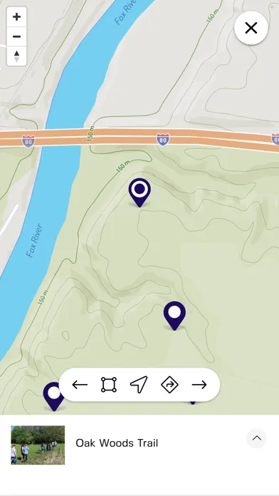 Prairie State Hike App سکرین شاٹس