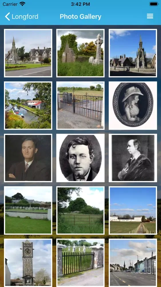 Capturas de tela do Explore Longford