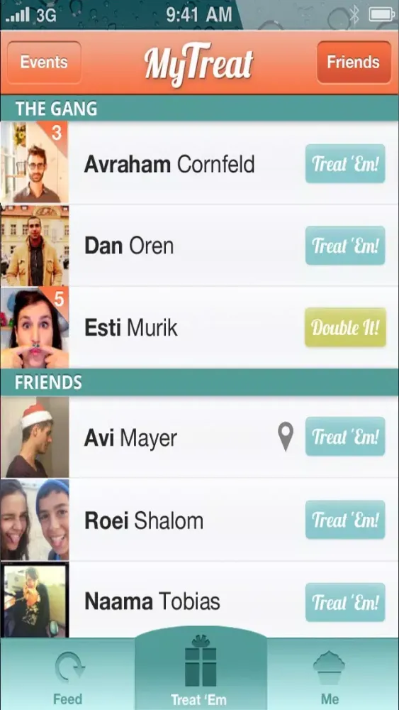 MyTreat Social Gifting Ekran Görüntüleri