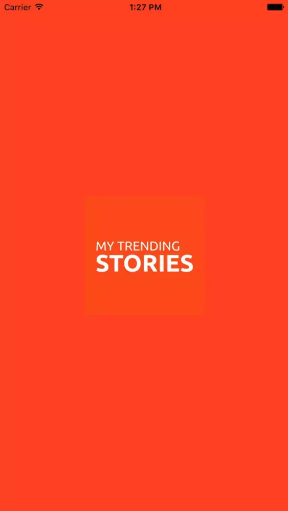 Ảnh chụp màn hình của My Trending Stories