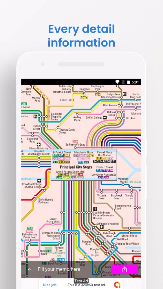Cork Bus Train Travel Guide Screenshots