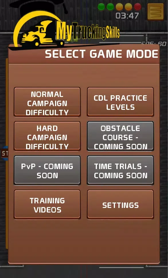 My U.S. Trucking Skills Screenshots