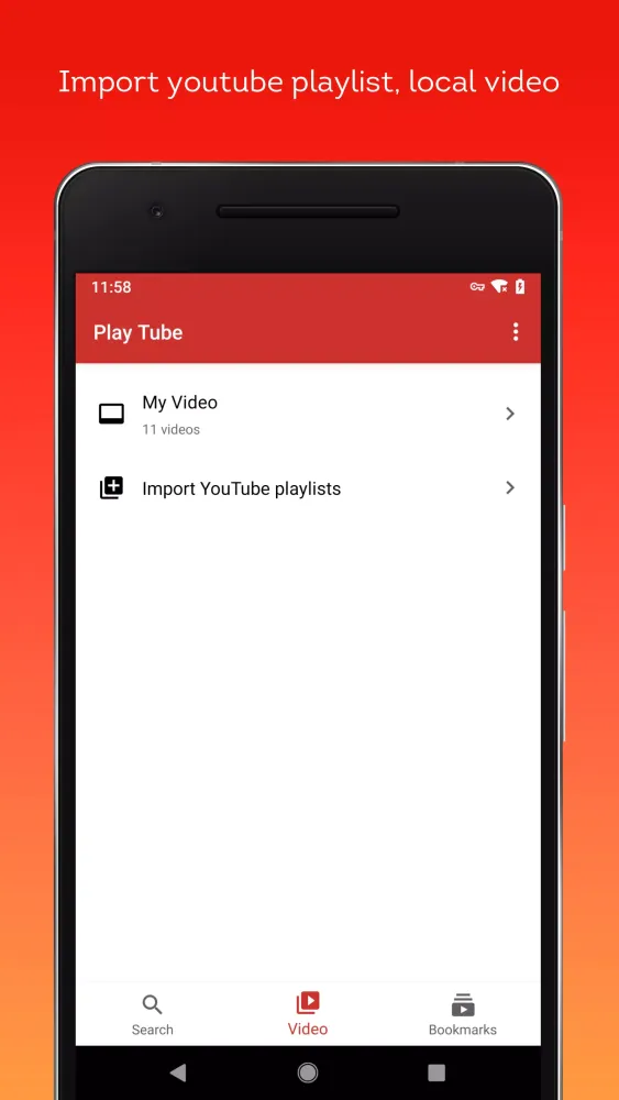 Lite Video Tube & Play Tube Music 스크린샷