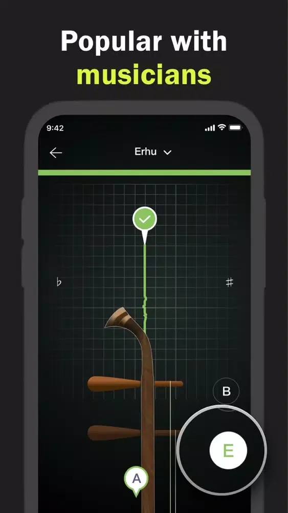Capturas de pantalla de Guitar Tuner-Ukulele Tuner Max