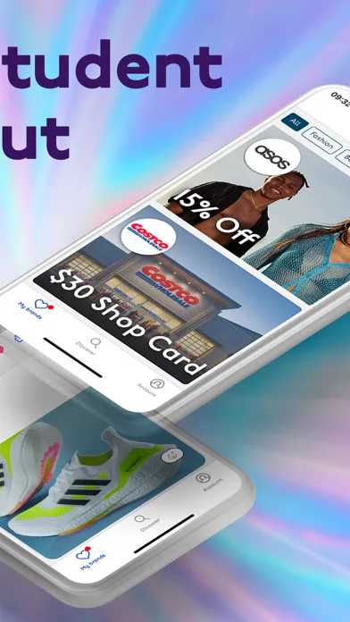 Captures d'écran de UNiDAYS: Student Discount App