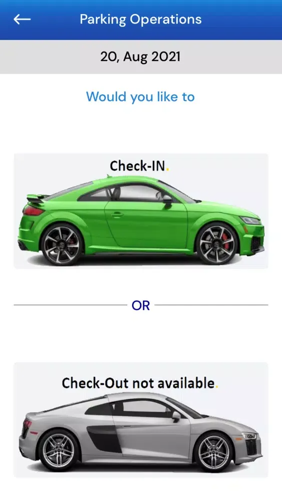 MyValet Consumer 스크린샷