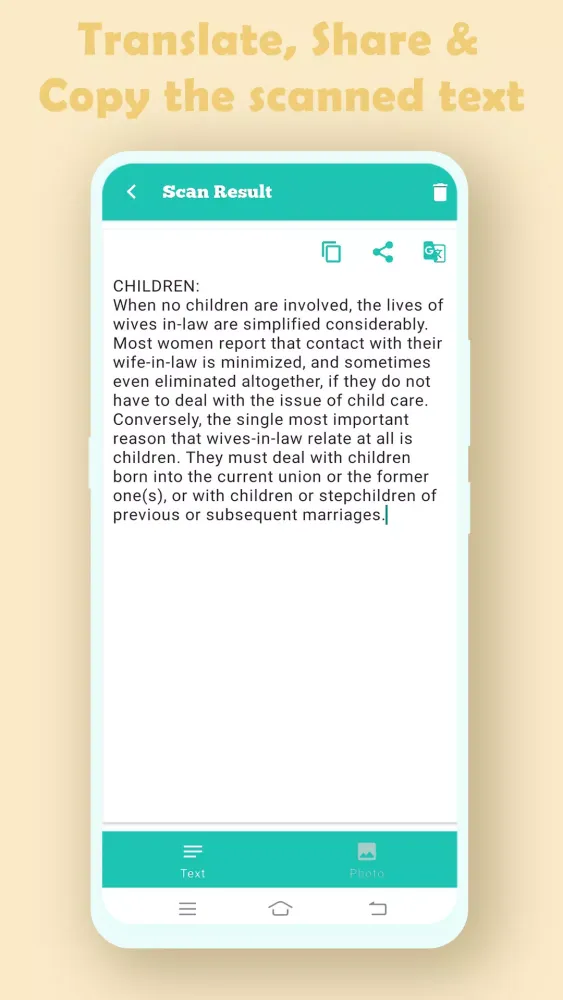 Ảnh chụp màn hình của Copy Image Text On Screen