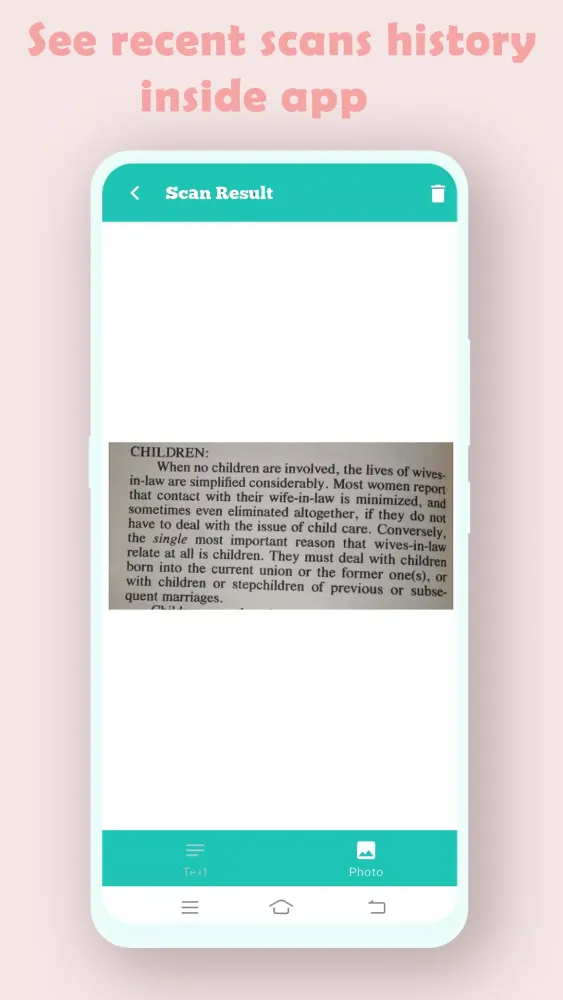 Ảnh chụp màn hình của Copy Image Text On Screen