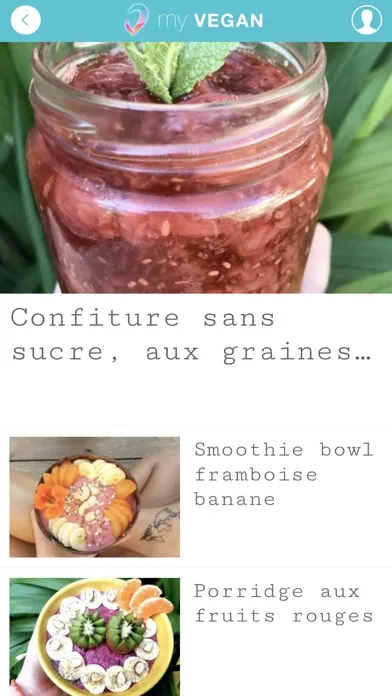 Capturas de pantalla de My Vegan