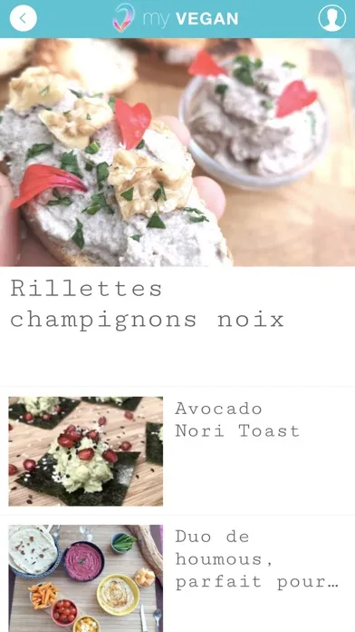Capturas de pantalla de My Vegan