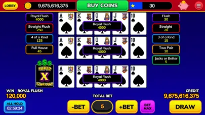 MyVegas Video Poker应用截图