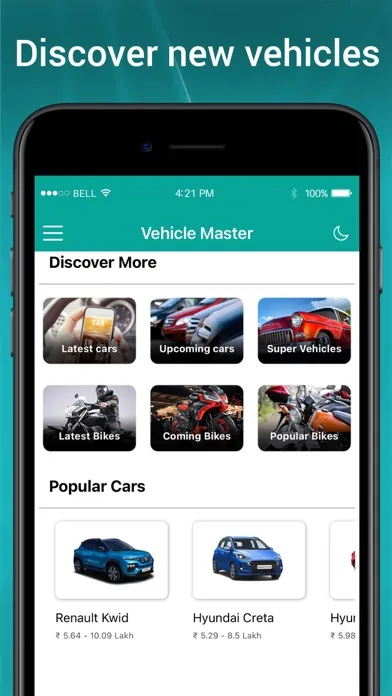 Captures d'écran de Vehicle Info - Vahan Master