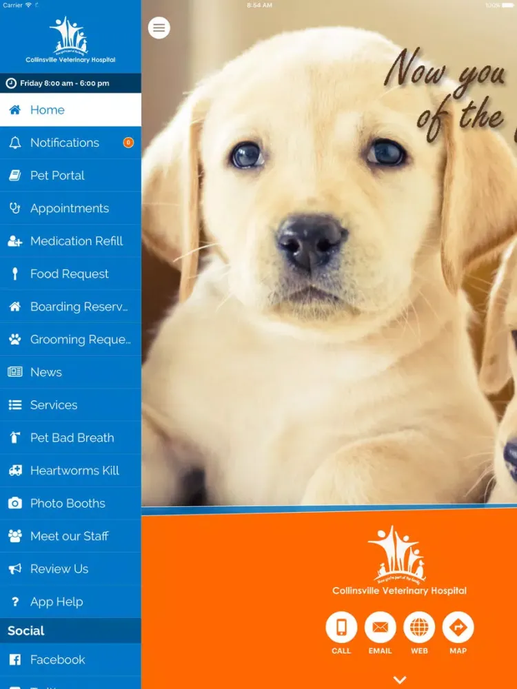 تصاویر Collinsville Veterinary Hospital iPad 