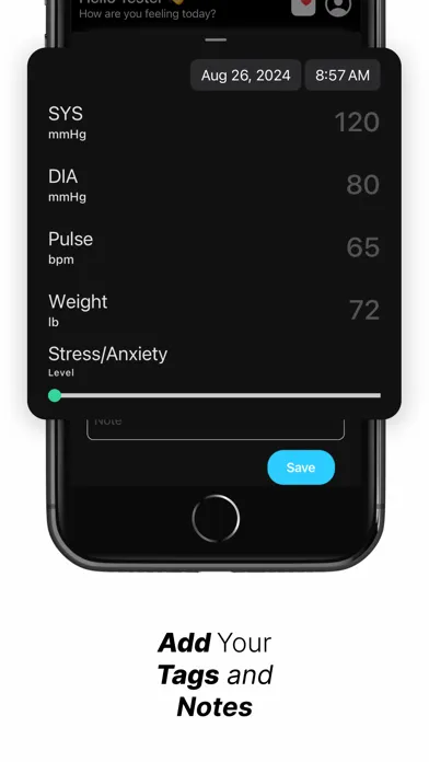 Blood Pressure Health Monitor+ Screenshots