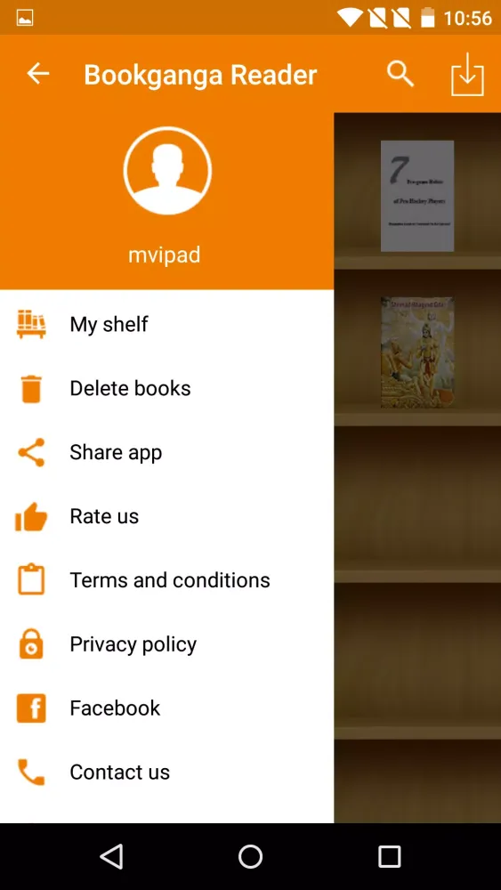 BookGanga eBook Reader应用截图
