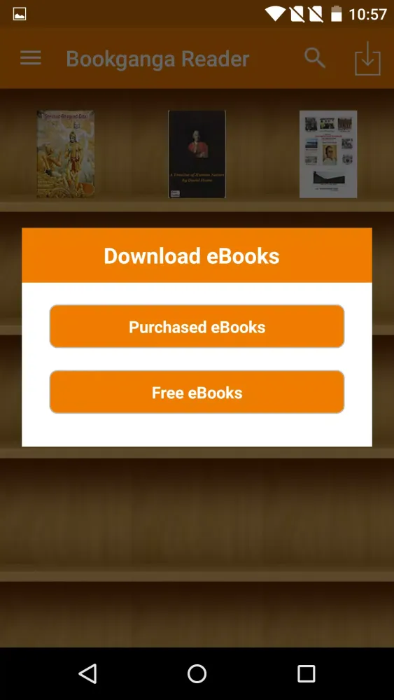 BookGanga eBook Reader应用截图
