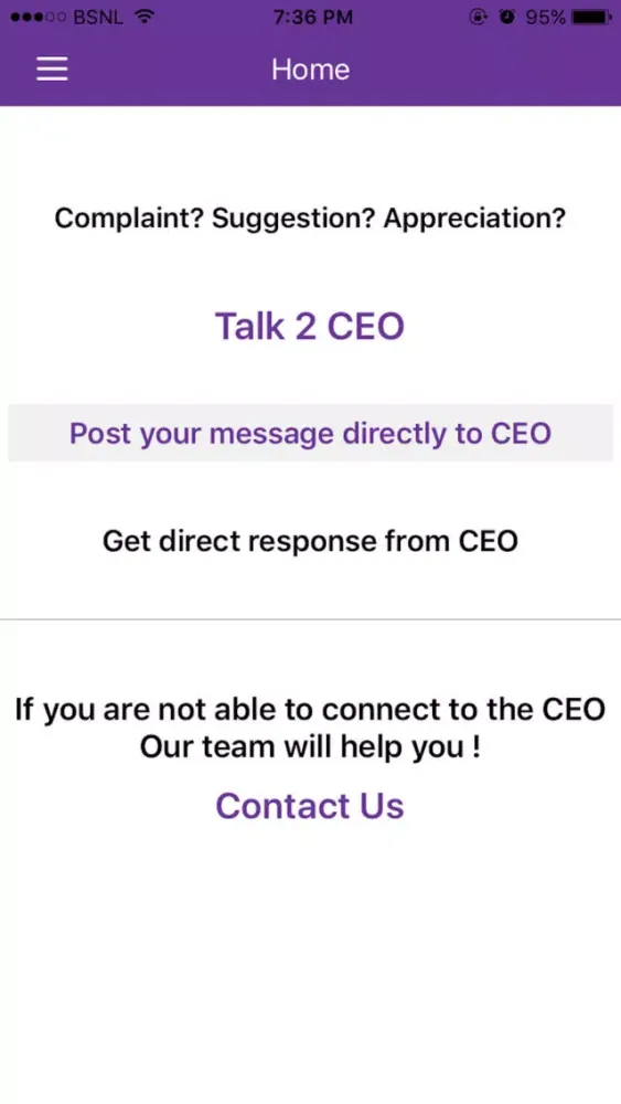 Talk2CEO Screenshots
