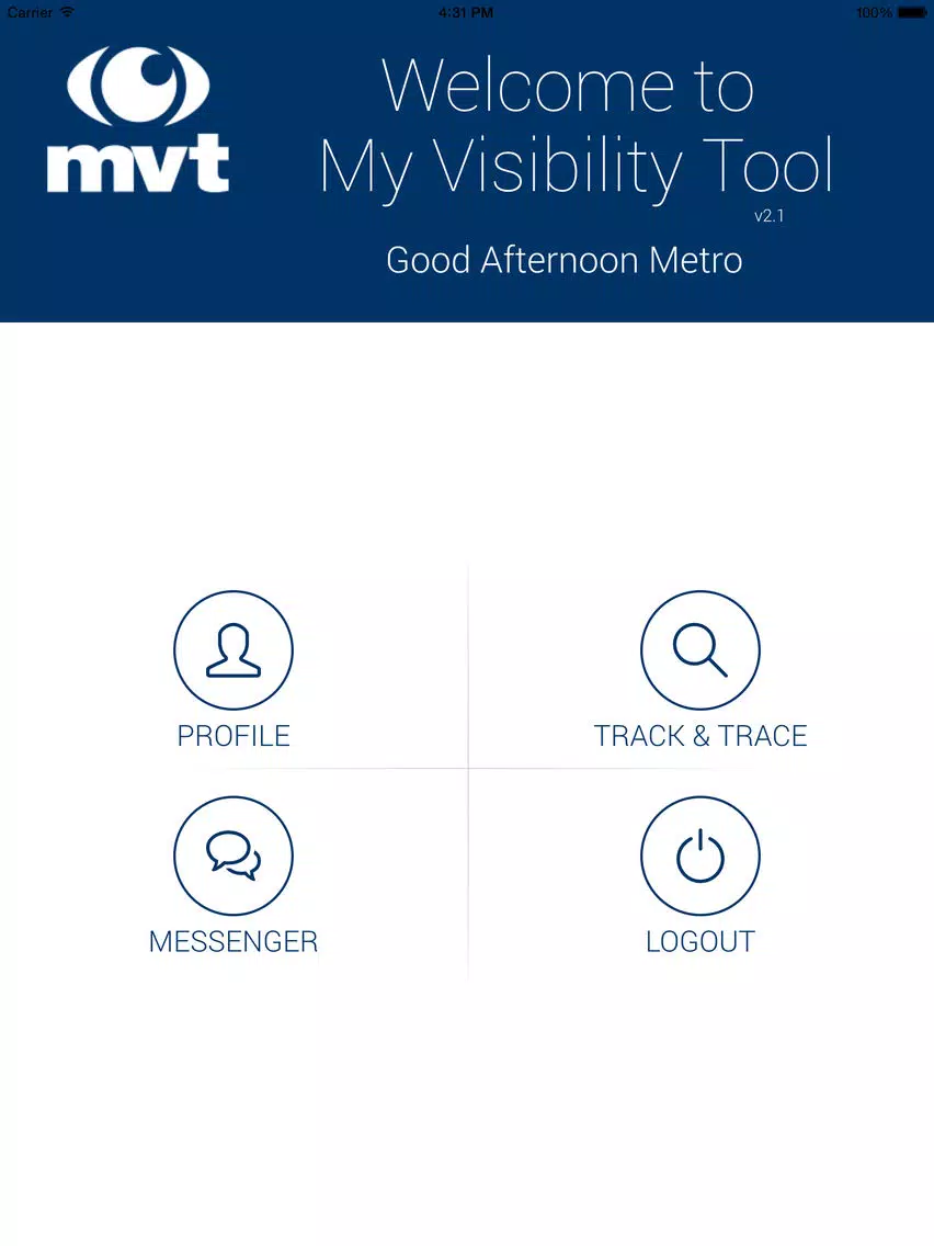 MVT Mobile iPad  স্ক্রিনশট