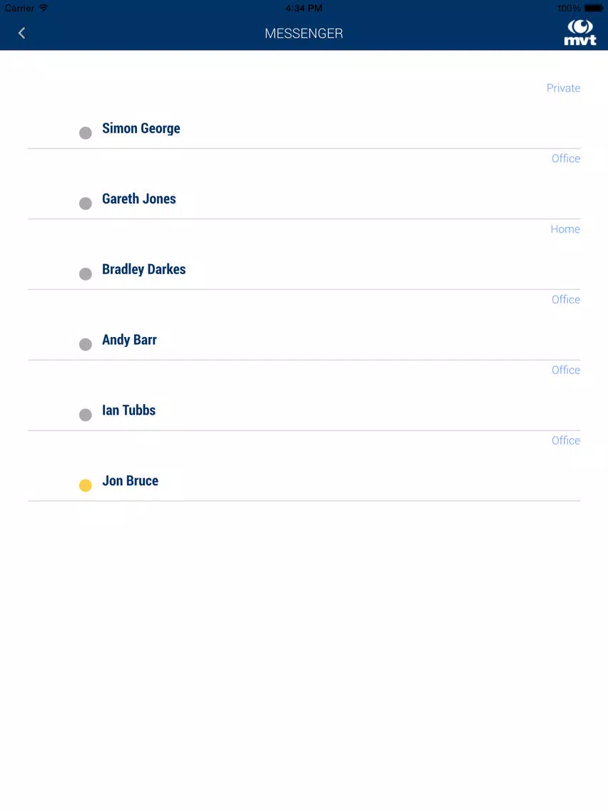 MVT Mobile iPad  স্ক্রিনশট