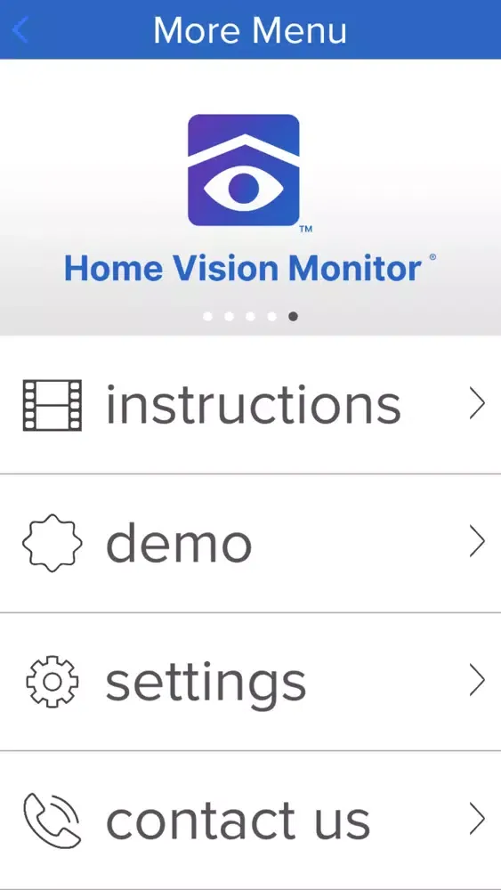Home Vision Monitor® 스크린샷