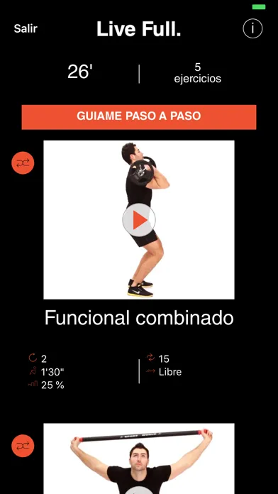 Скриншоты Full Fitness Entrenamiento