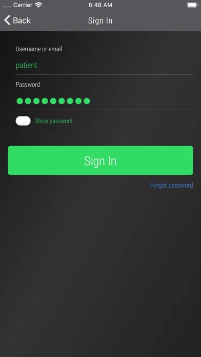 MyVitalView Screenshots