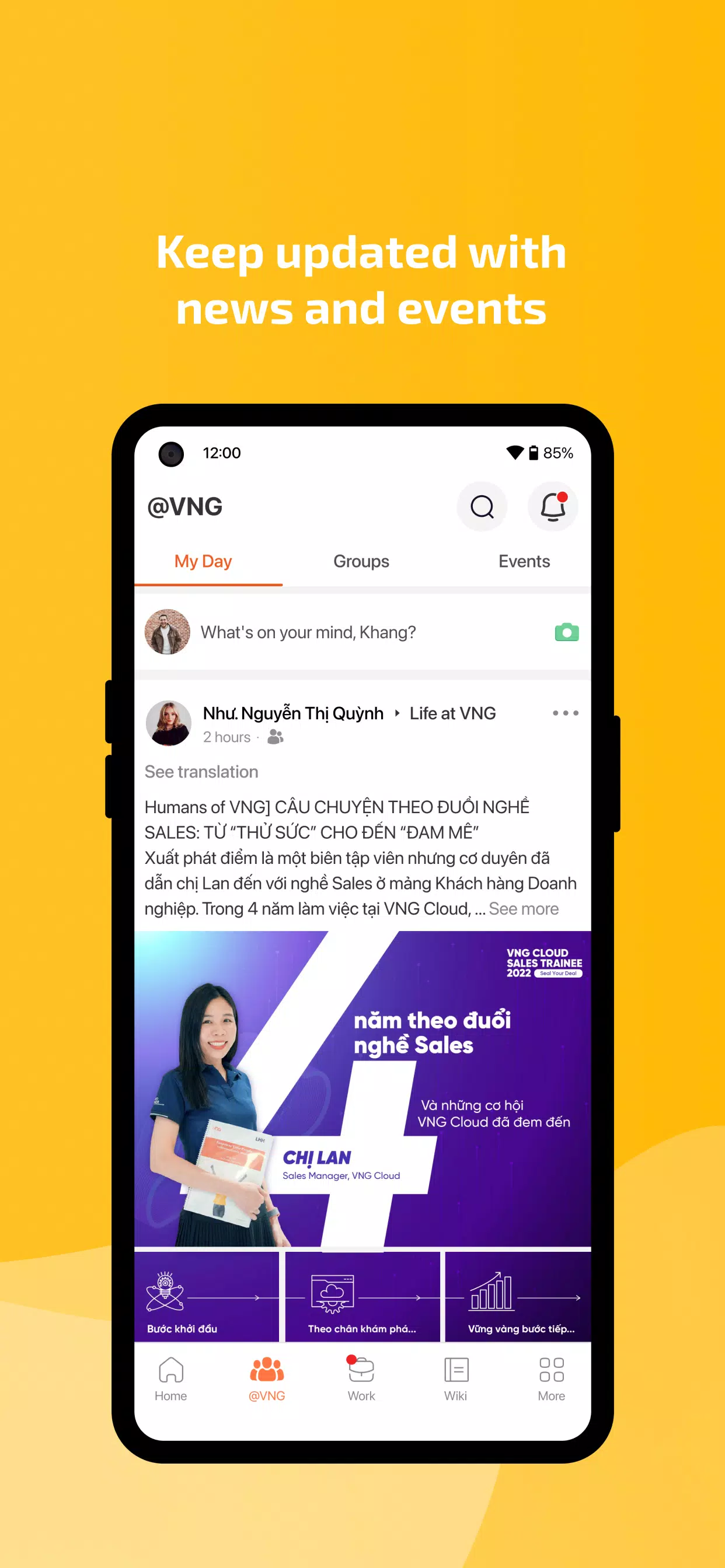 myVNG Screenshots