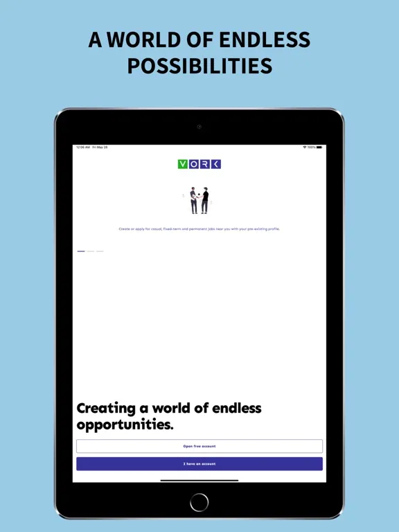 صور VORK -  Endless Opportunities iPad 