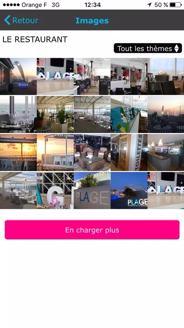 LA PLAGE Restaurant应用截图