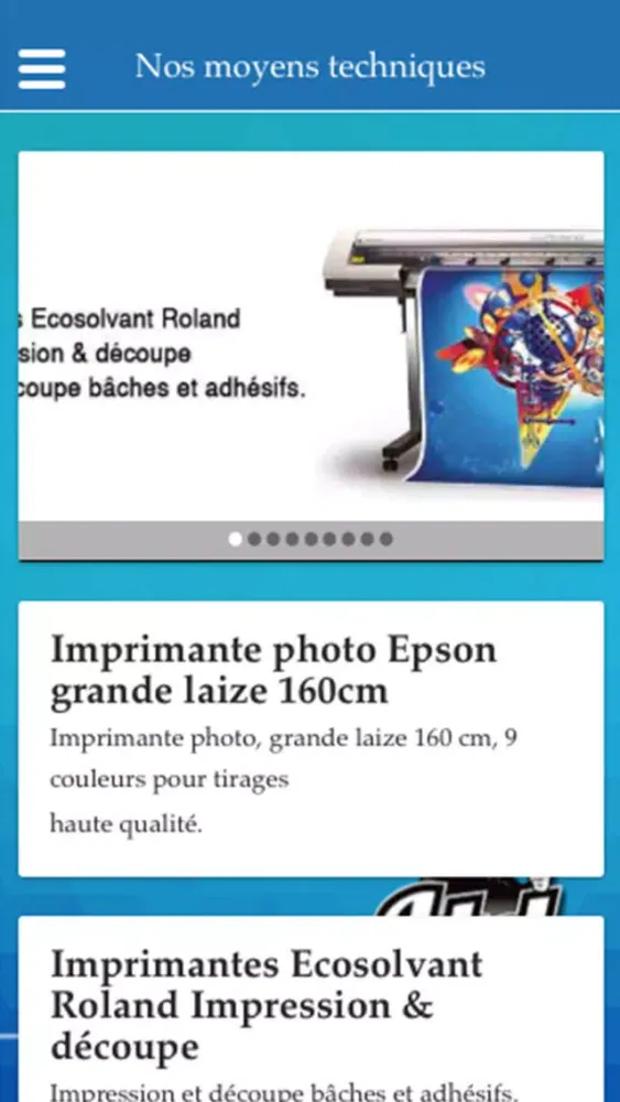 Ảnh chụp màn hình của LTD Publicité