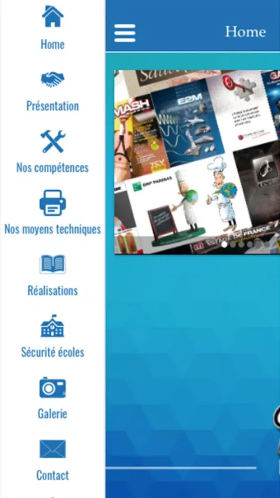 Ảnh chụp màn hình của LTD Publicité