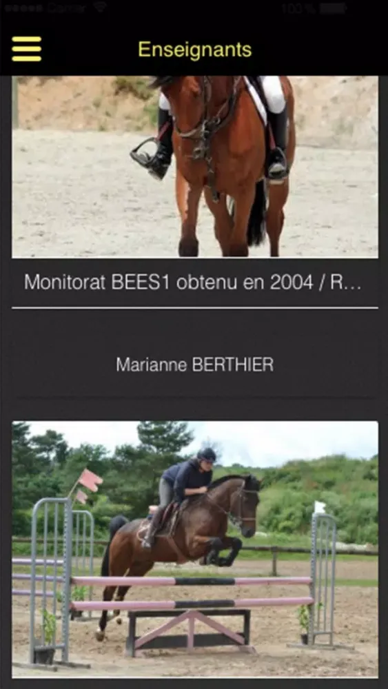 Captures d'écran de Les Ecuries de la Boissière