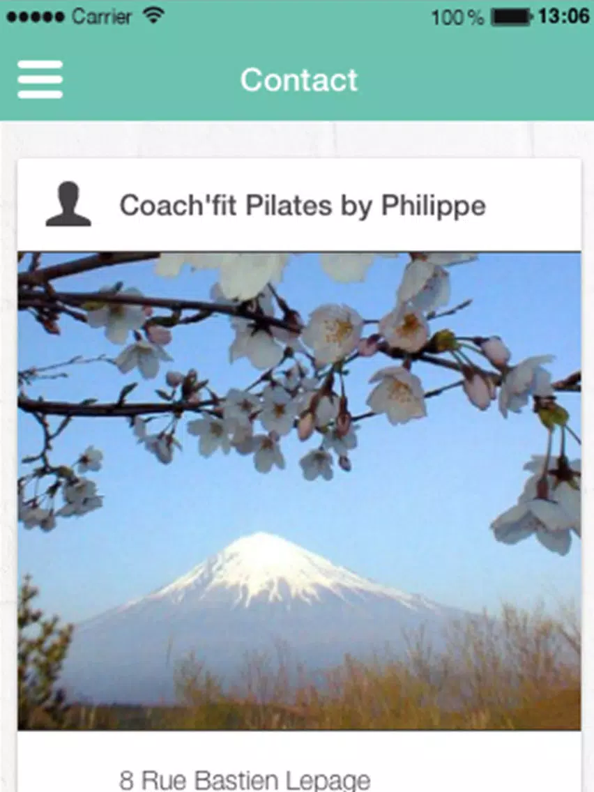 Tangkapan skrin Coach'fit Pilates by Philippe iPad 
