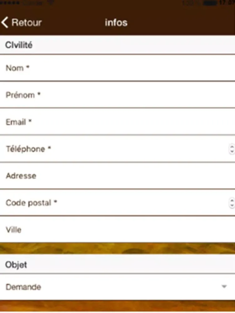 Screenshot di DHD LAÏKA Voyages iPad 