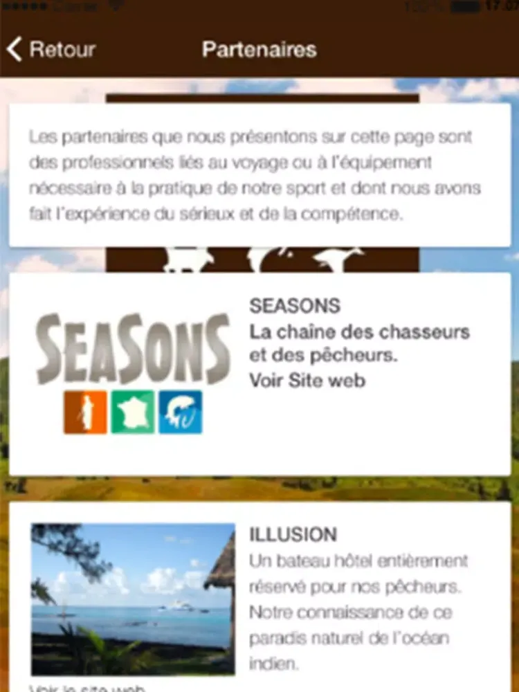 Screenshot di DHD LAÏKA Voyages iPad 