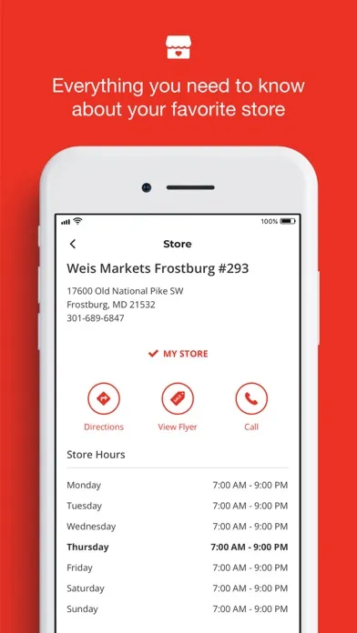 Weis Markets Ekran Görüntüleri
