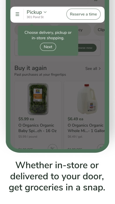 Shaw’s Deals & Delivery スクリーンショット