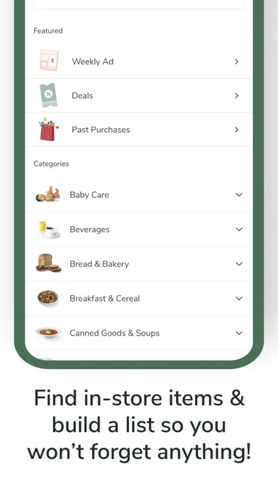 Captures d'écran de Shaw’s Deals & Delivery
