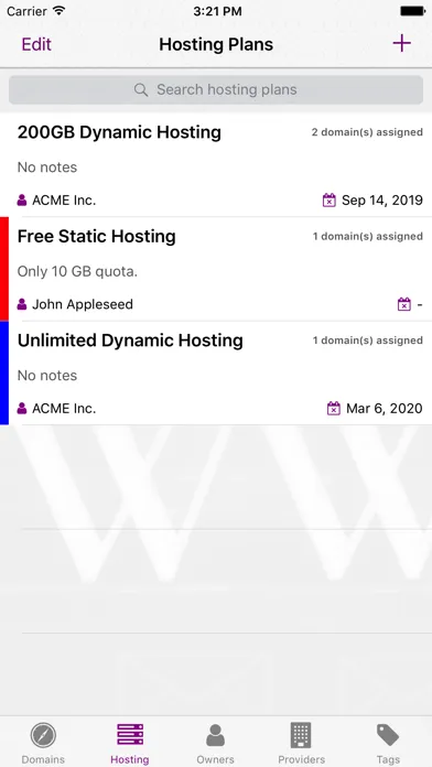 Tangkapan layar NetDomains