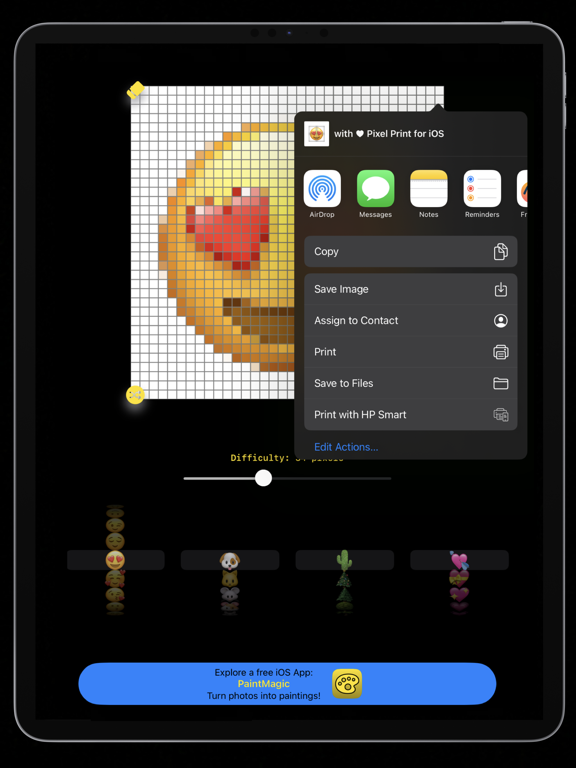 Pixel Print iPad  Screenshots