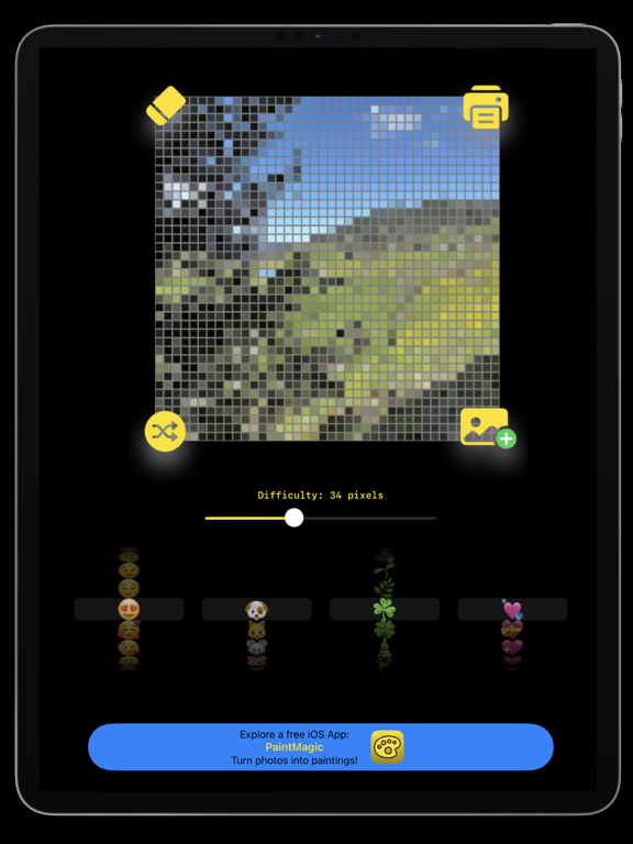 Pixel Print iPad  Screenshots