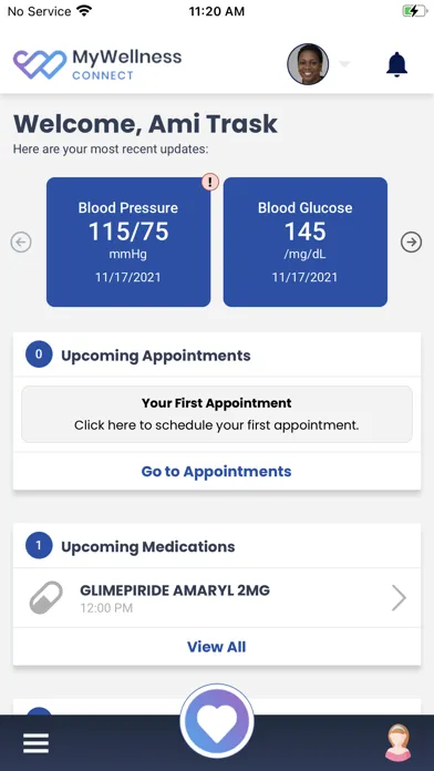صور MyWellness Patient Portal