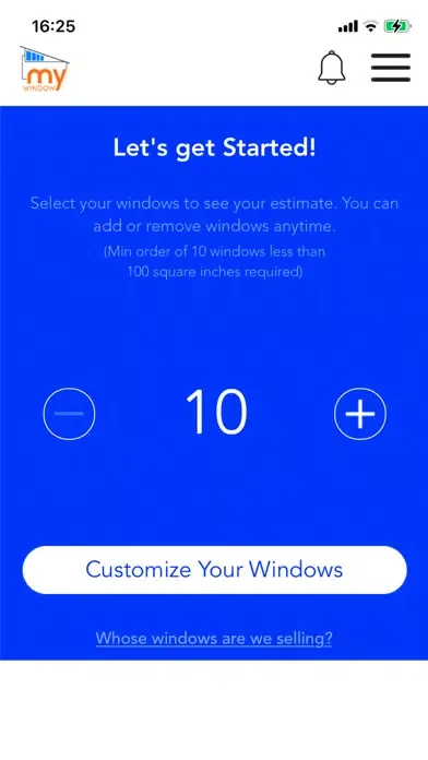 My Window App - Homeowner Ekran Görüntüleri